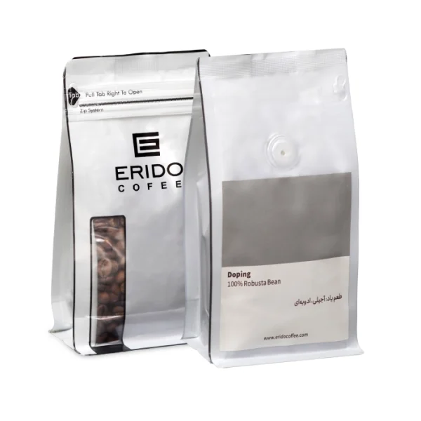 قهوه %100 روبوستا 100 گرمی (دوپینگ)