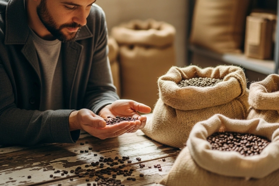 انتخاب و خرید قهوه برای کافه