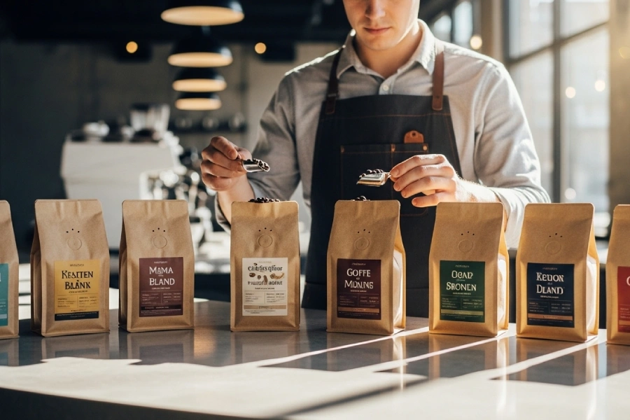 انتخاب و خرید قهوه برای کافه