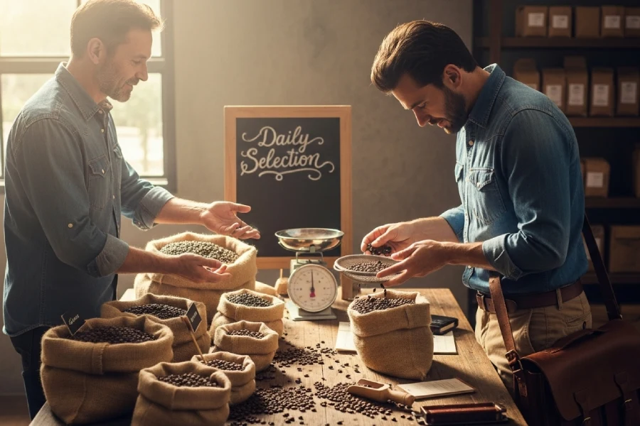 انتخاب و خرید قهوه برای کافه