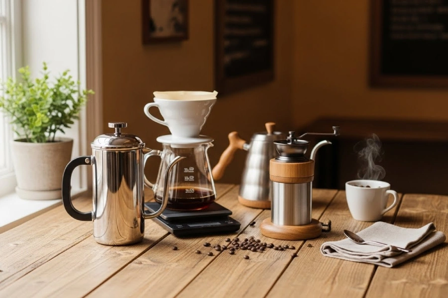 وسایل مورد نیاز کافی شاپ