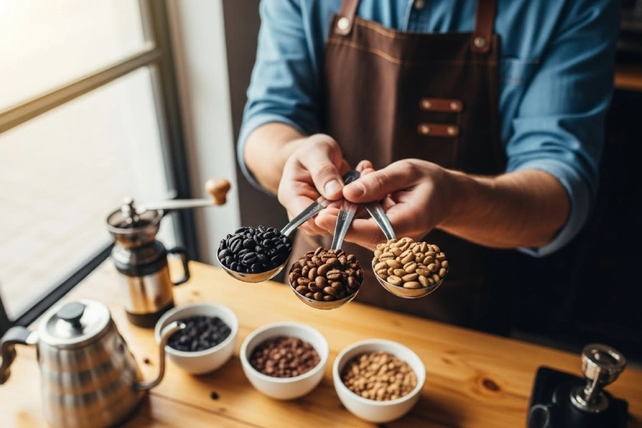 تشخیص قهوه سوخته