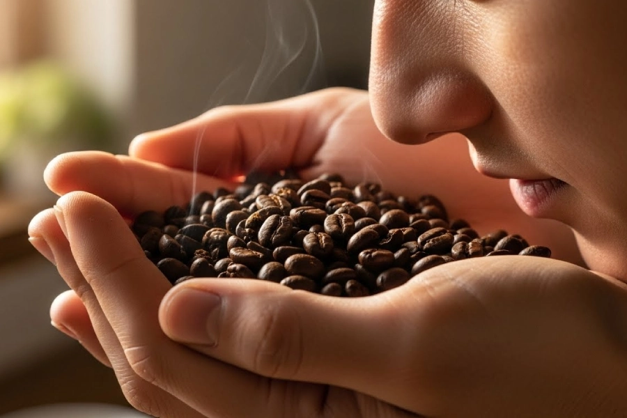 تشخیص قهوه تازه