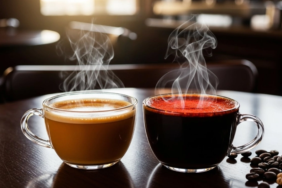 فرق قهوه اور و اندر