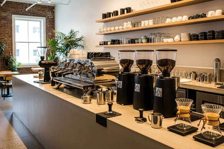 وسایل مورد نیاز کافی شاپ